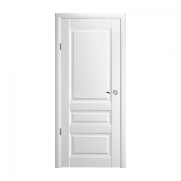 Ușă albă interior — Ermitaj-2 
