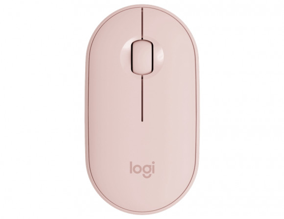 Mouse fără fir Logitech M350, roz