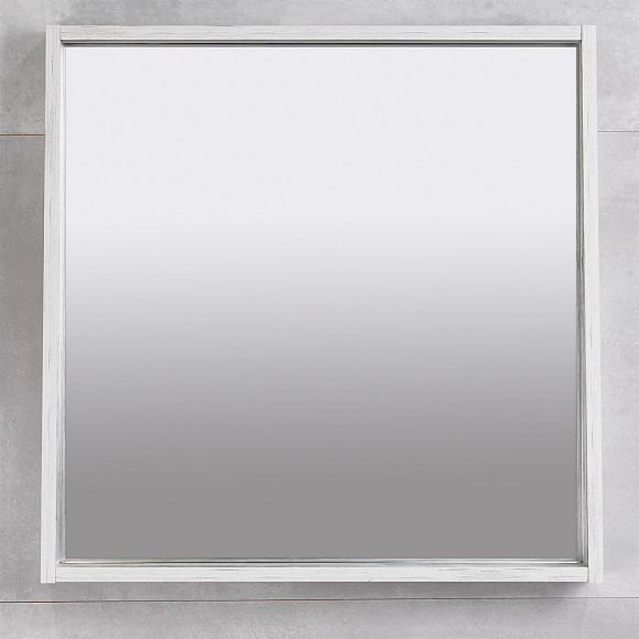 Зеркало для ванной Bayro Porto прямоугольное 700x700 LED винтаж
