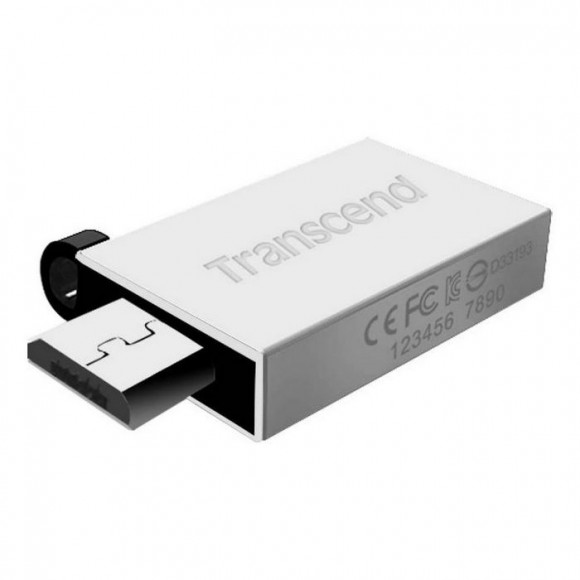 Unitate flash USB Transcend JetFlash 380, 32 GB, argintiu