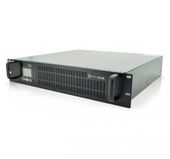 UPS Online Ultra Power 1000VA/900W, RM, RS-232, USB, SNMP Slot, metal case, LCD display