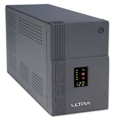 UPS Online Ultra Putere 6000VA, 5400W, RS-232, USB, Slot SNMP, carcasă metalică, afișaj LCD