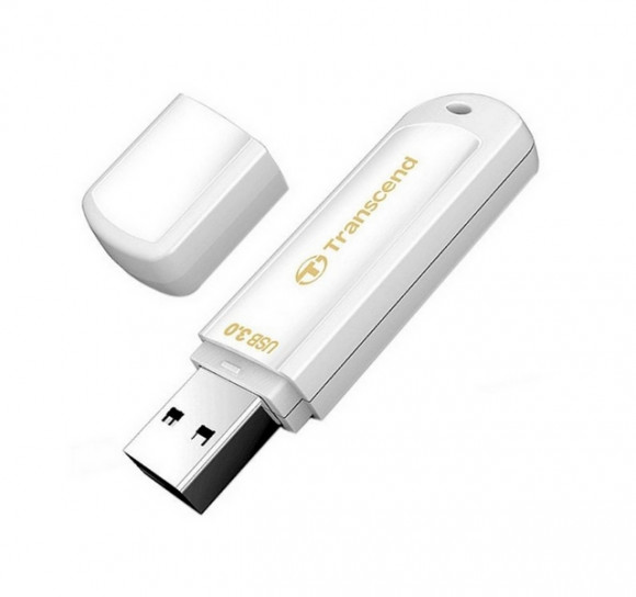 USB Flash накопитель Transcend JetFlash 730, 64Гб, White