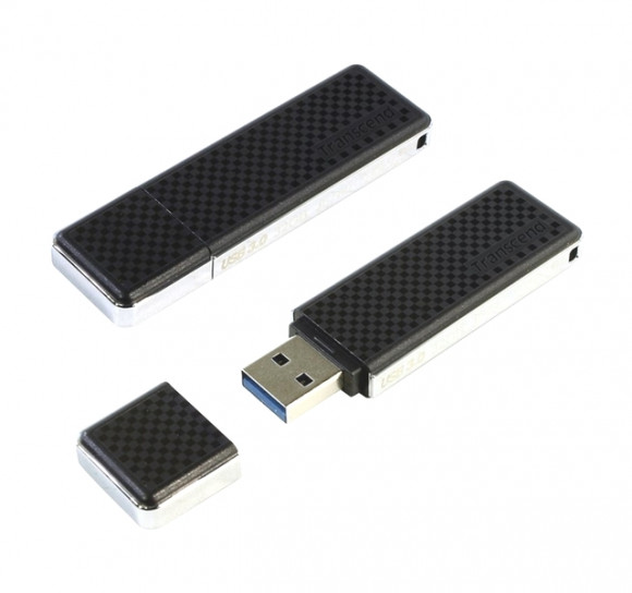 Unitate flash USB Transcend JetFlash 780, 32 GB, negru/argintiu