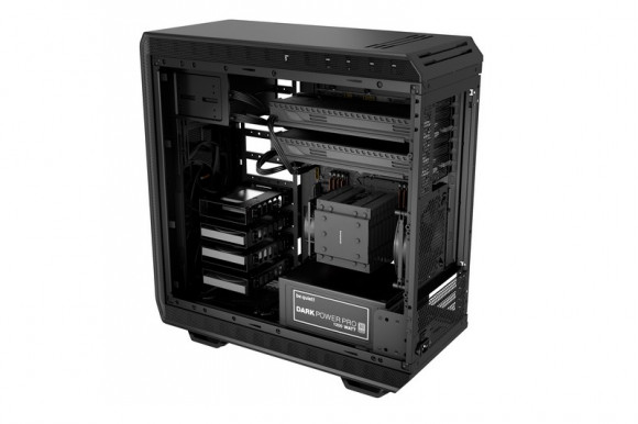 Case ATX taci! Dark Base 900, fără PSU, 3x140mm, 2xUSB 2.0, 2xUSB3.2, controler ventilator, negru