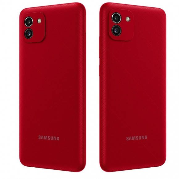 Смартфон Samsung Galaxy A03, 32Гб/3GB, Красный