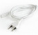 Cablu de alimentare Cablexpert PC-184-VDE, 1,8 m, alb