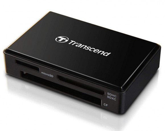 Кардридер Transcend TS-RDF8, USB Type-A, Чёрный