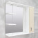 Шкаф-зеркало для ванной Bayro Allure 1000x750 правый беж