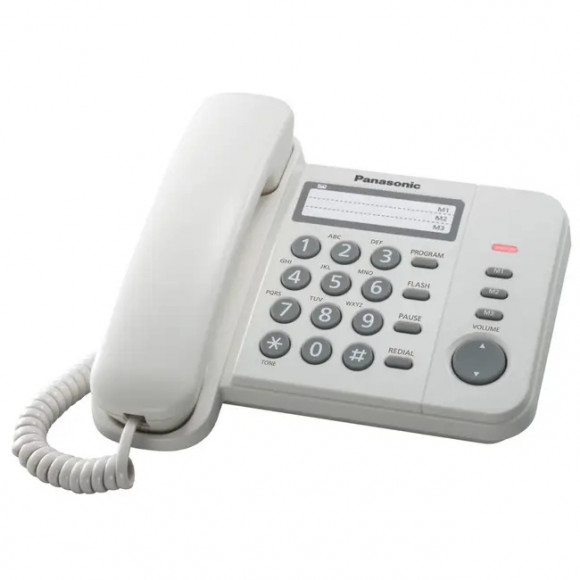 Telephone Panasonic KX-TS2352UAW, White