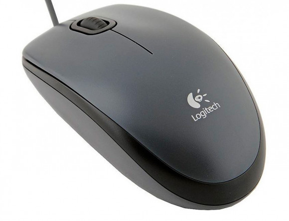 Mouse Logitech M90, gri