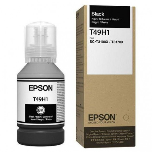 Rezervor de cerneală Epson T49H, C13T49H100, negru