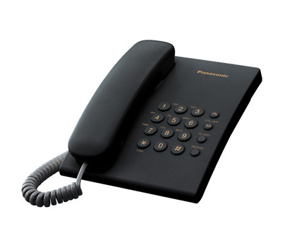 Telefon Panasonic KX-TS2350UAB, negru